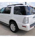 mercury mountaineer 2010 white suv luxury gasoline 6 cylinders rear wheel drive automatic with overdrive 77539