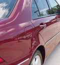 mercedes benz c class 2002 red sedan c240 gasoline rear wheel drive automatic 77090