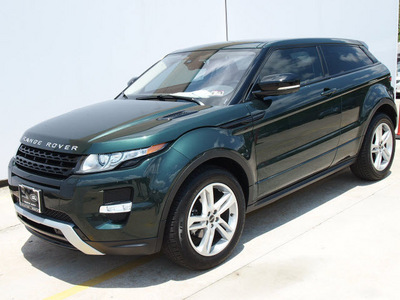 land rover range rover evoque 2012 galway green suv pure plus gasoline all whee drive 77090