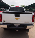 chevrolet silverado 1500 2012 white pickup truck lt flex fuel 8 cylinders 2 wheel drive not specified 76051