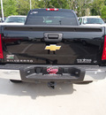 chevrolet silverado 1500 2012 black pickup truck lt flex fuel 8 cylinders 2 wheel drive not specified 76051