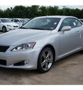 lexus is 250c 2012 gray gasoline 6 cylinders rear wheel drive automatic 77074