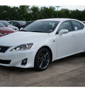 lexus is 250 2012 white sedan gasoline 6 cylinders rear wheel drive automatic 77074