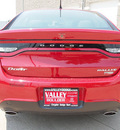 dodge dart 2013 red sedan rallye gasoline 4 cylinders front wheel drive 6 speed manual 80301