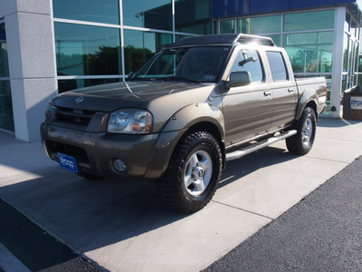 nissan frontier 2001 olive se gasoline 6 cylinders 4 wheel drive automatic 76234