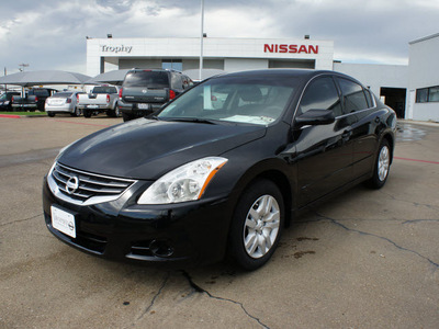 nissan altima 2012 black sedan 2 5 s gasoline 4 cylinders front wheel drive cont  variable trans  75150