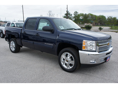 chevrolet silverado 1500 2012 dk  blue lt flex fuel 8 cylinders 2 wheel drive automatic 77090