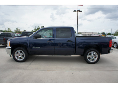 chevrolet silverado 1500 2012 dk  blue flex fuel 8 cylinders 2 wheel drive 6 spd auto,elec cntlled a 77090