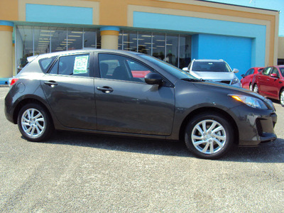 mazda mazda3 2012 dk  gray hatchback touring gasoline 4 cylinders front wheel drive automatic 32901