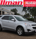 chevrolet equinox 2012 silver lt flex fuel 4 cylinders front wheel drive 6 speed automatic 78550