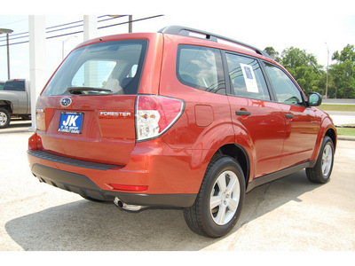 subaru forester 2010 paprika red pearl suv 2 5x gasoline 4 cylinders all whee drive automatic with overdrive 77627