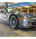 chevrolet corvette 2010 gray coupe zr1 gasoline 8 cylinders rear wheel drive 6 speed manual 77627