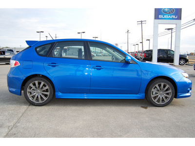 subaru impreza wrx 2010 blue wagon gasoline 4 cylinders all whee drive 5 speed manual 77627