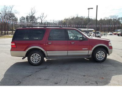 ford expedition el 2008 red suv eddie bauer gasoline 8 cylinders 2 wheel drive automatic 75657