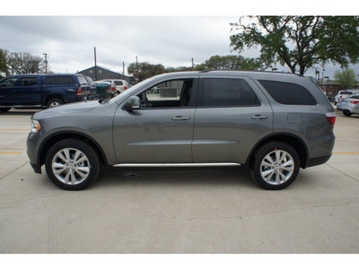 dodge durango 2012 dk  gray suv crew gasoline 6 cylinders rear wheel drive 5 speed automatic 78028