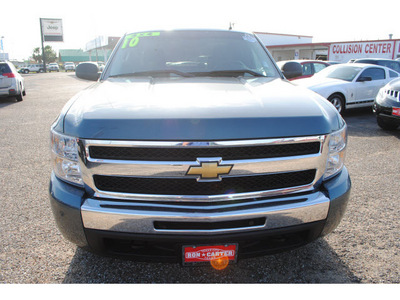 chevrolet silverado 1500 2010 blue lt flex fuel 8 cylinders 4 wheel drive automatic with overdrive 77590