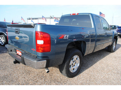 chevrolet silverado 1500 2010 blue lt flex fuel 8 cylinders 4 wheel drive automatic with overdrive 77590