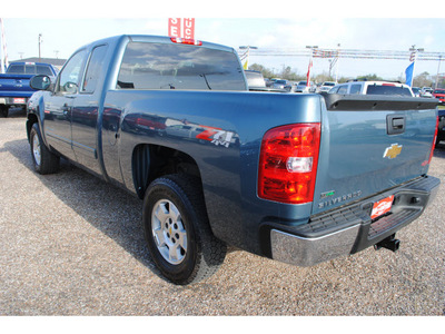 chevrolet silverado 1500 2010 blue lt flex fuel 8 cylinders 4 wheel drive automatic with overdrive 77590