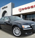 chrysler 300 2012 black sedan c luxury series gasoline 8 cylinders rear wheel drive automatic 75067