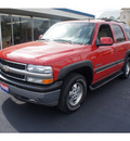 chevrolet tahoe 2002 red suv lt flex fuel 8 cylinders 4 wheel drive automatic 78624