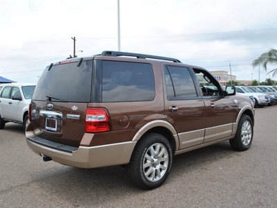 ford expedition 2012 brown suv king ranch flex fuel 8 cylinders 2 wheel drive 6 speed automatic 78523