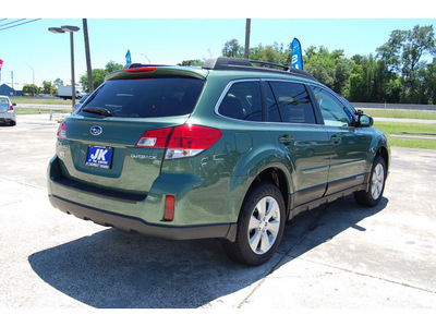 subaru outback 2012 green wagon 2 5i premium gasoline 4 cylinders all whee drive automatic with overdrive 77627