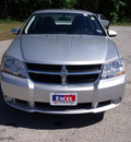 dodge avenger 2010 silver sedan r t gasoline 4 cylinders front wheel drive automatic 75657