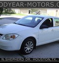 chevrolet cobalt 2007 white sedan ls gasoline 4 cylinders front wheel drive automatic 77008