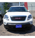 gmc acadia 2012 white suv slt 1 gasoline 6 cylinders front wheel drive 6 speed automatic 76710