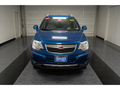 saturn vue 2009 blue suv xr gasoline 6 cylinders front wheel drive 6 speed automatic 77630