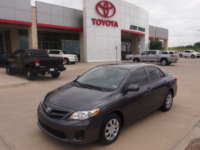 toyota corolla 2012 gray sedan l gasoline 4 cylinders front wheel drive automatic 76049