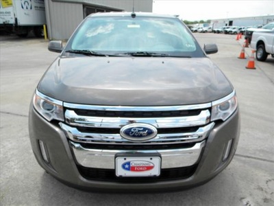 ford edge 2013 dk  gray suv sel gasoline 6 cylinders front wheel drive 6 speed automatic 77026