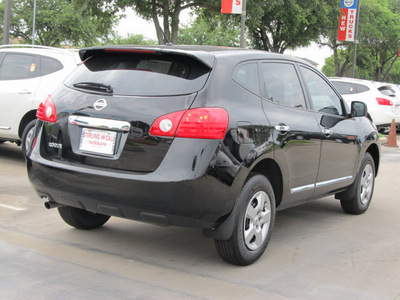 nissan rogue 2012 black s gasoline 4 cylinders front wheel drive automatic with overdrive 77477