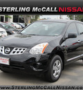 nissan rogue 2012 black s gasoline 4 cylinders front wheel drive automatic with overdrive 77477