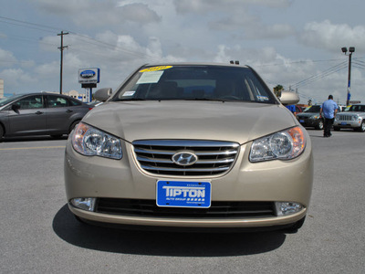 hyundai elantra 2010 beige sedan gls gasoline 4 cylinders front wheel drive automatic 78523