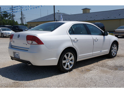 mercury milan 2011 white sedan v6 premier flex fuel 6 cylinders front wheel drive automatic 77575