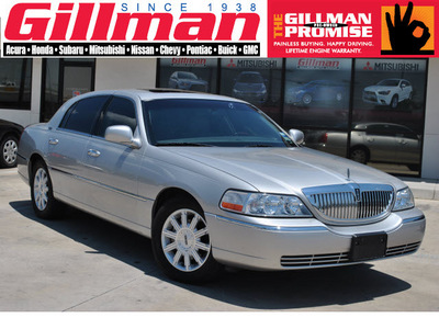 lincoln town car 2007 silver sedan signtr ltd gasoline 8 cylinders rear wheel drive 4 speed automatic 78233