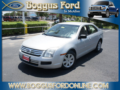 ford fusion 2009 silver sedan s gasoline 4 cylinders front wheel drive automatic 78501