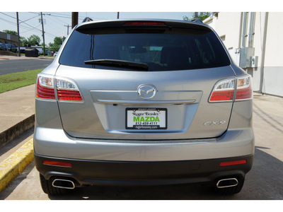 mazda cx 9 2012 gray suv grand touring gasoline 6 cylinders front wheel drive automatic 78757