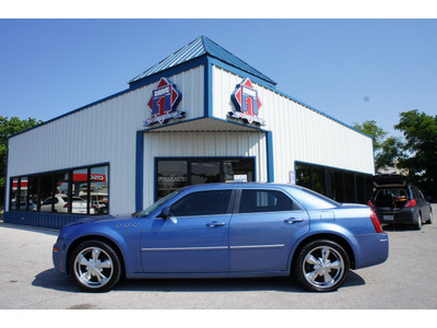 chrysler 300 2007 blue sedan touring gasoline 6 cylinders rear wheel drive automatic 76541