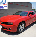 chevrolet camaro 2010 red coupe lt gasoline 6 cylinders rear wheel drive automatic 78028