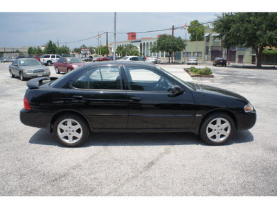 nissan sentra 2006 black sedan 1 8 s special edition gasoline 4 cylinders front wheel drive automatic 78205