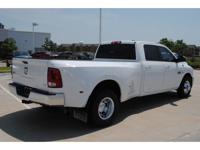 ram ram pickup 3500 2012 white lone star diesel 6 cylinders 2 wheel drive autostick 77450