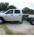 ram ram chassis 3500 2012 bright silver metal st crew cab 60 inch c a 4x4 diesel 6 cylinders 4 wheel drive automatic 78624
