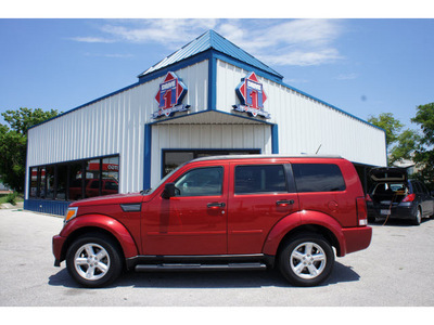 dodge nitro 2007 red suv slt gasoline 6 cylinders rear wheel drive automatic 76541