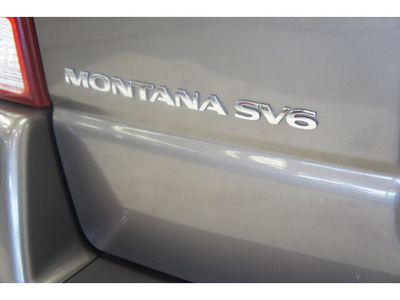 pontiac montana sv6 2005 brown van gasoline 6 cylinders front wheel drive automatic 76502