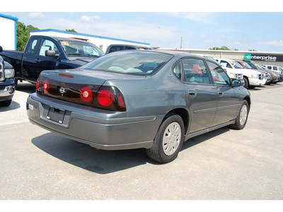 chevrolet impala 2005 dk  gray sedan gasoline 6 cylinders front wheel drive automatic with overdrive 77627