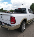 ram ram pickup 1500 2012 bright white laramie longhorn gasoline 8 cylinders 4 wheel drive automatic 81212