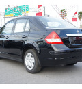 nissan versa 2011 black sedan 1 8 s gasoline 4 cylinders front wheel drive automatic 78552