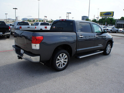 toyota tundra 2011 gray limited gasoline 8 cylinders 2 wheel drive automatic 76011